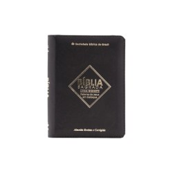 Bíblia Sagrada | ARC | Letra Gigante | Preta Com Zíper